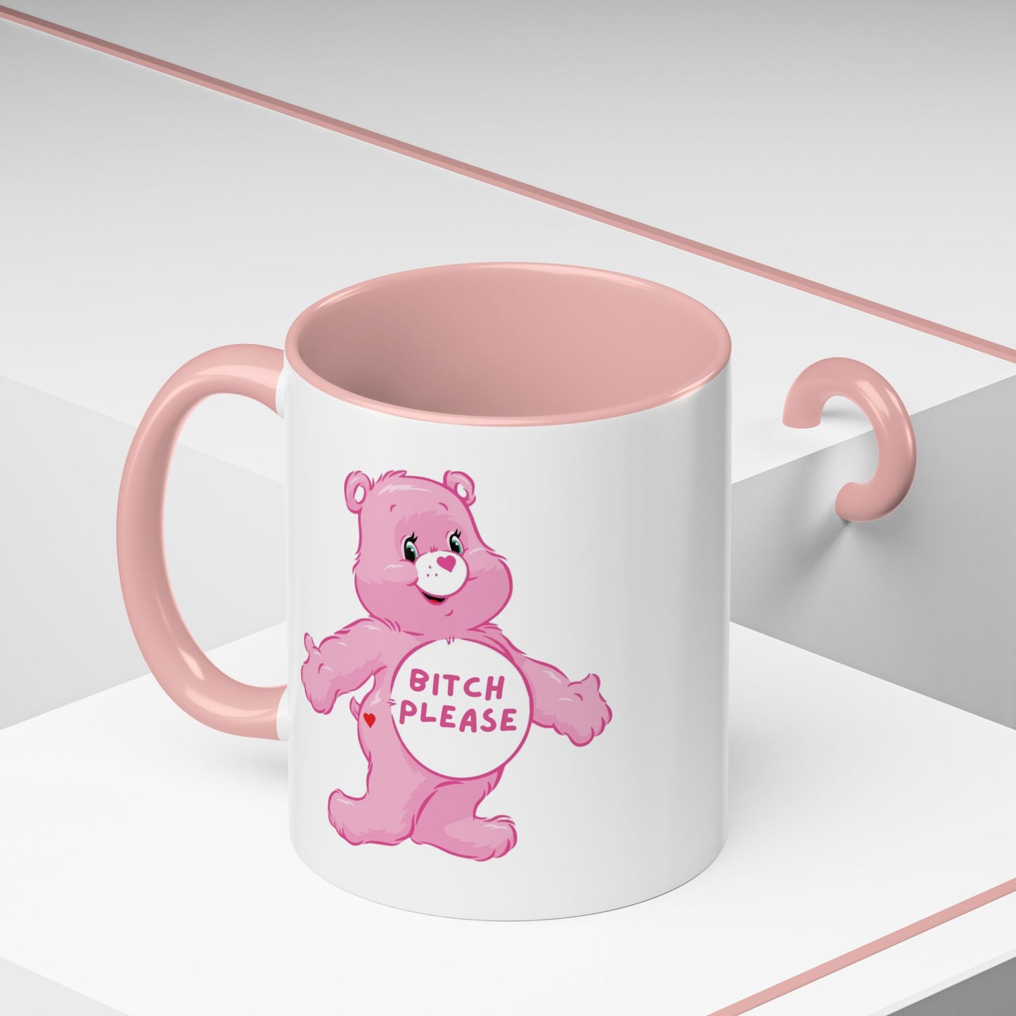 Swear Bear 'Bitch Please' Funny Mug / Coaster