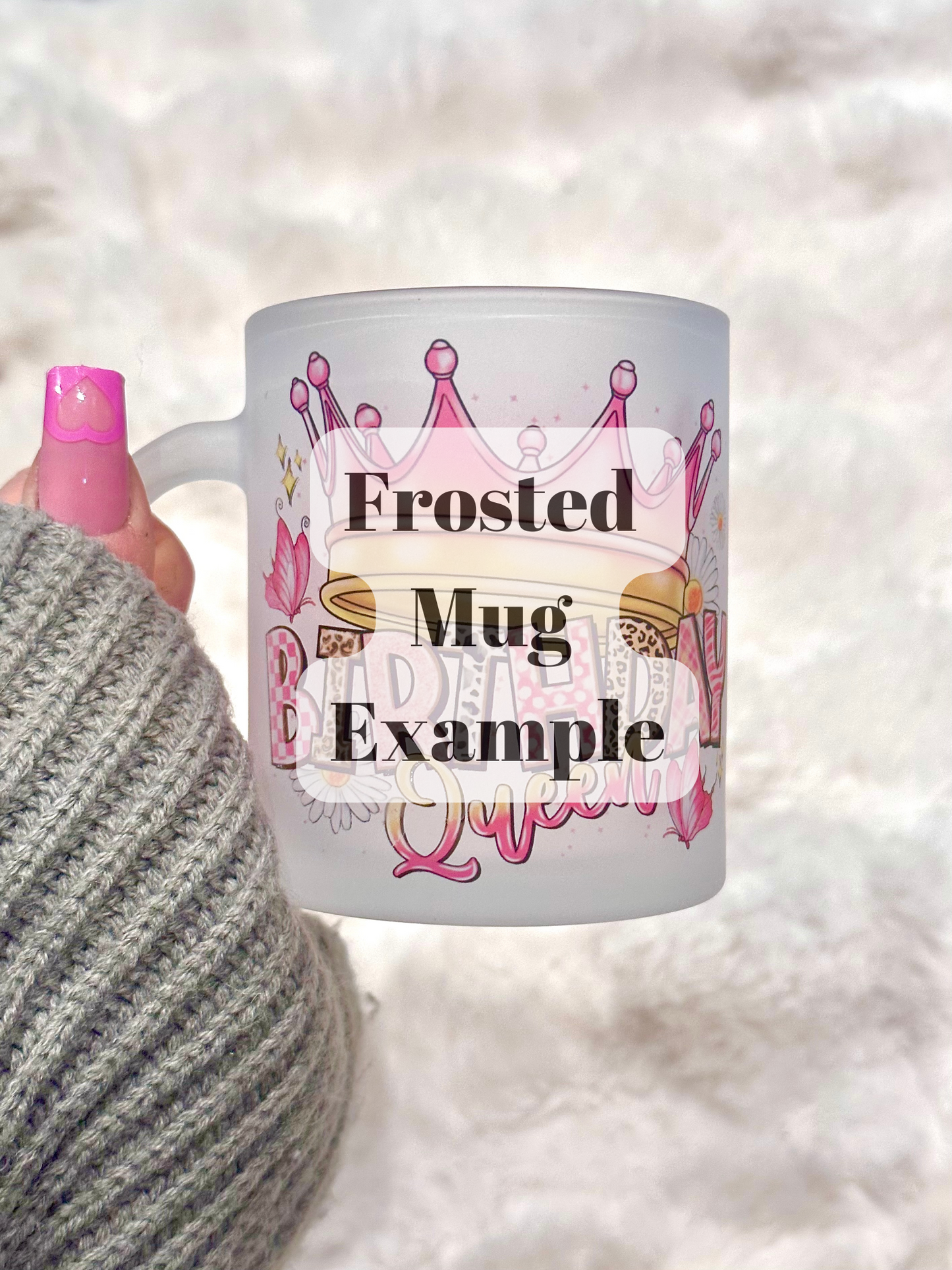 Pink Birthday Queen Mug