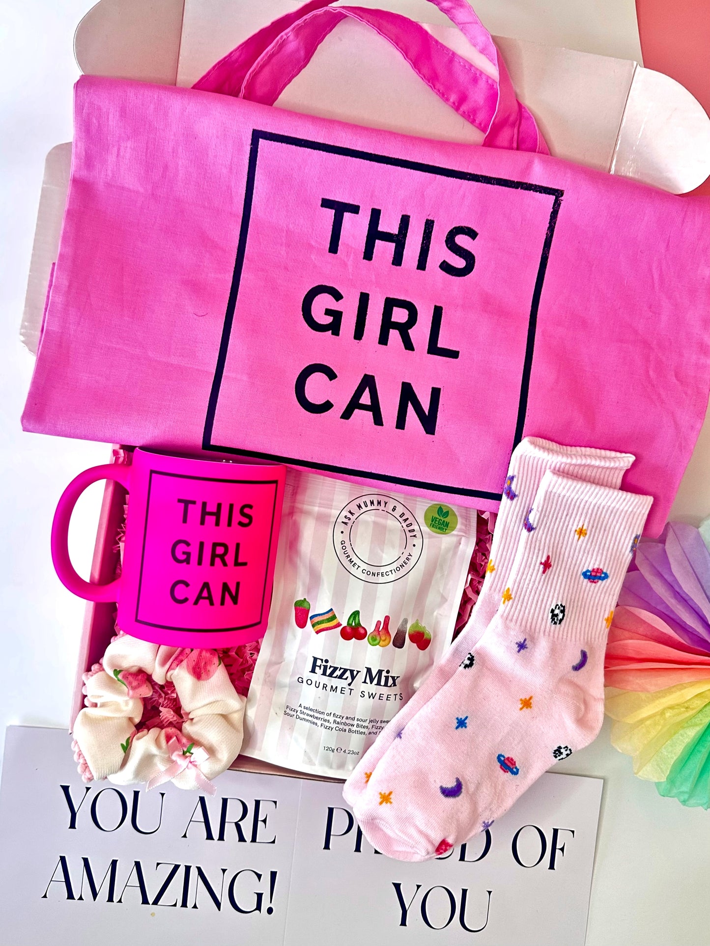 'This Girl Can' Pink Gift Box