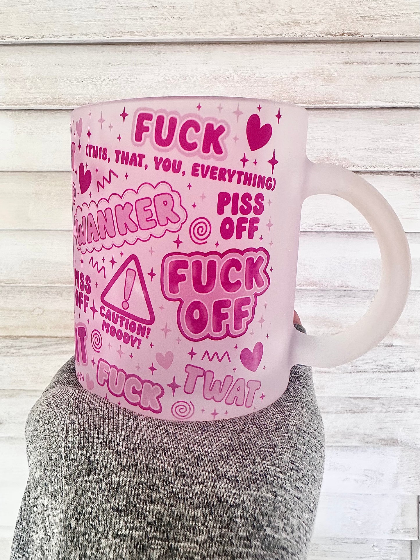 Pink Sweary Novelty 11oz Mug