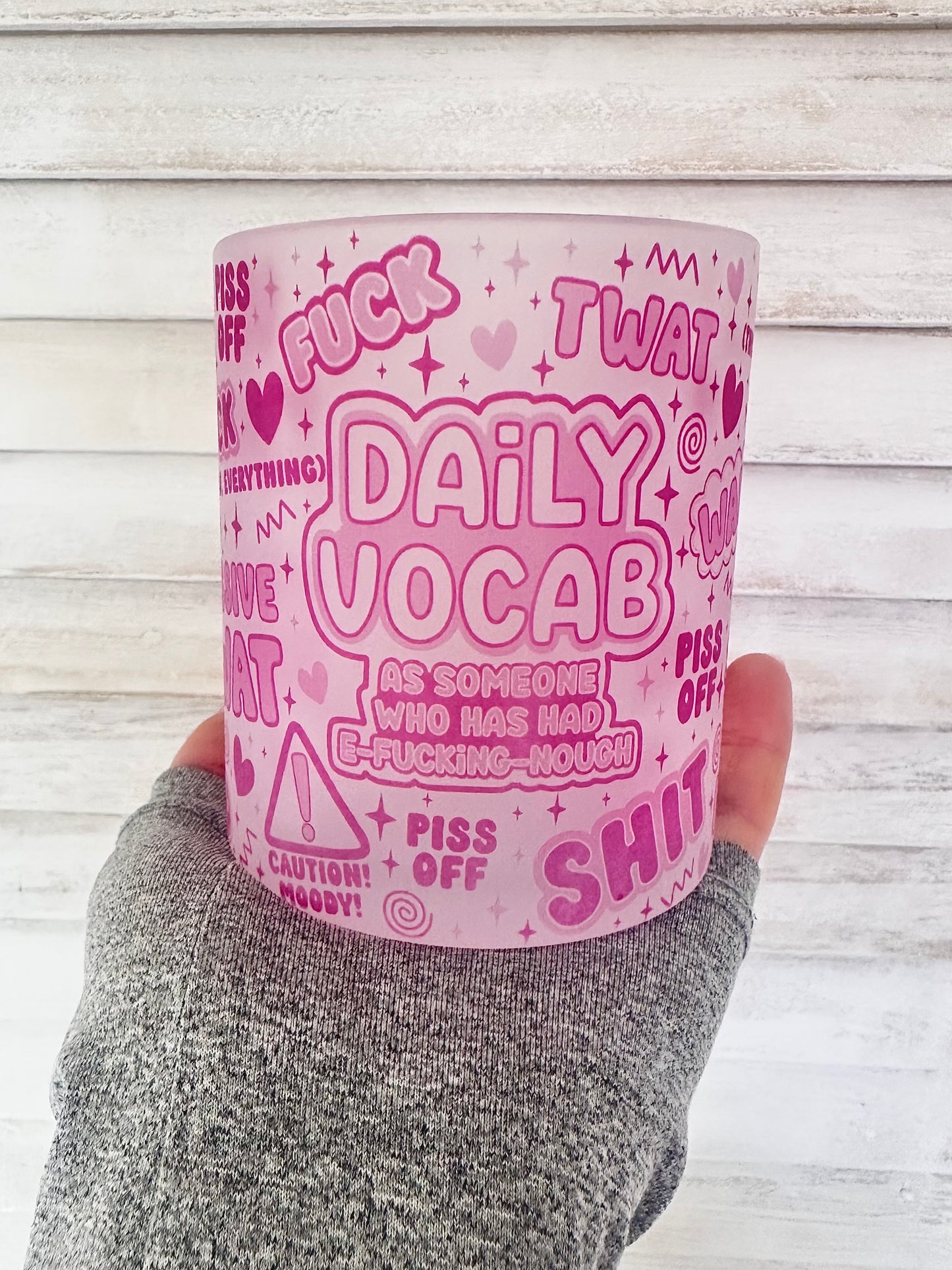 Pink Sweary Novelty 11oz Mug