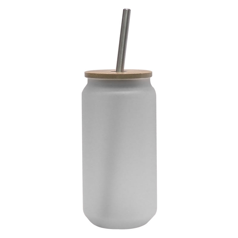 'No Flocks Given' Frosted Tumbler Can With Straw