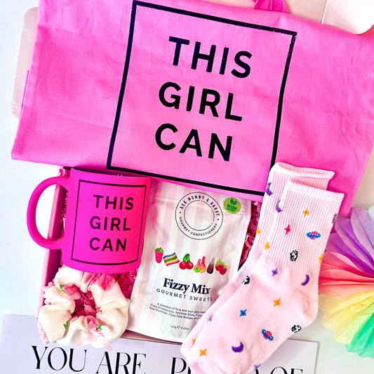 'This Girl Can' Pink Gift Box