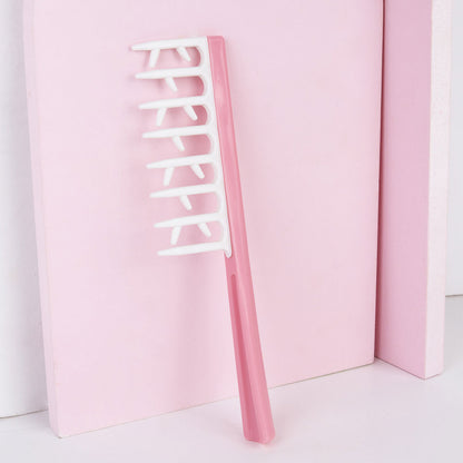 Smoothing Pink Curl Comb