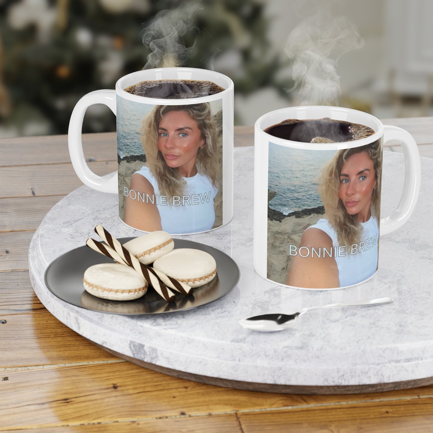 Novelty Bonnie Brew Mug / Coaster - Funny Gift