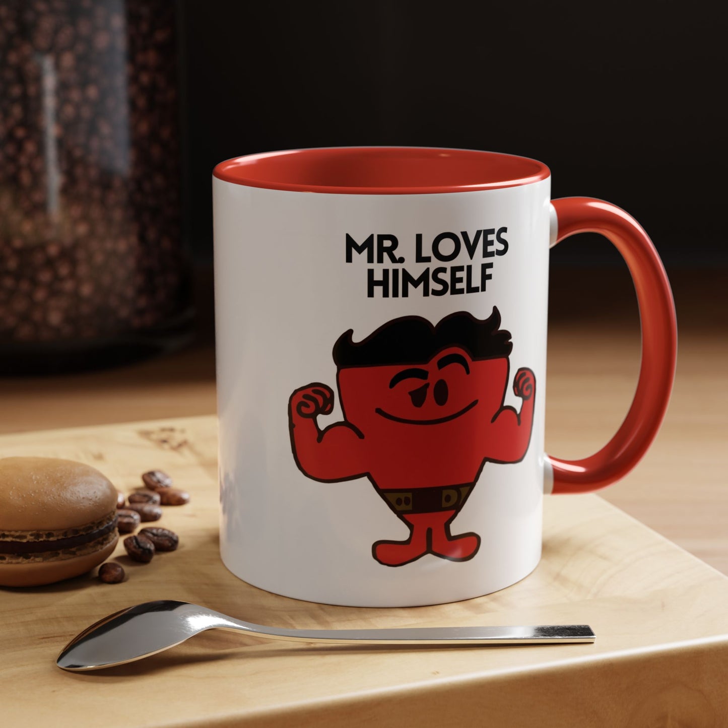 Novelty Mr. Loves Himself Character Mug 11oz