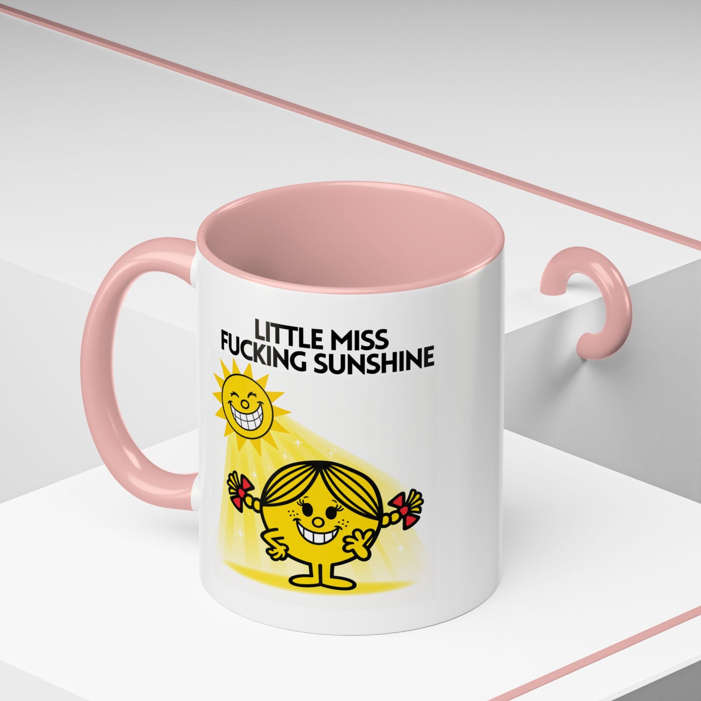 Novelty Little Miss F**king Sunshine Novelty Funny Gift Mug 11oz