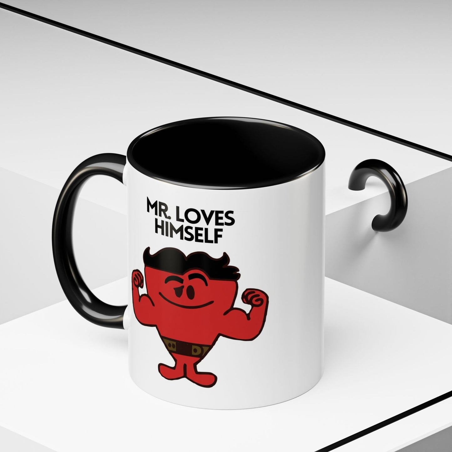 Novelty Mr. Loves Himself Character Mug 11oz