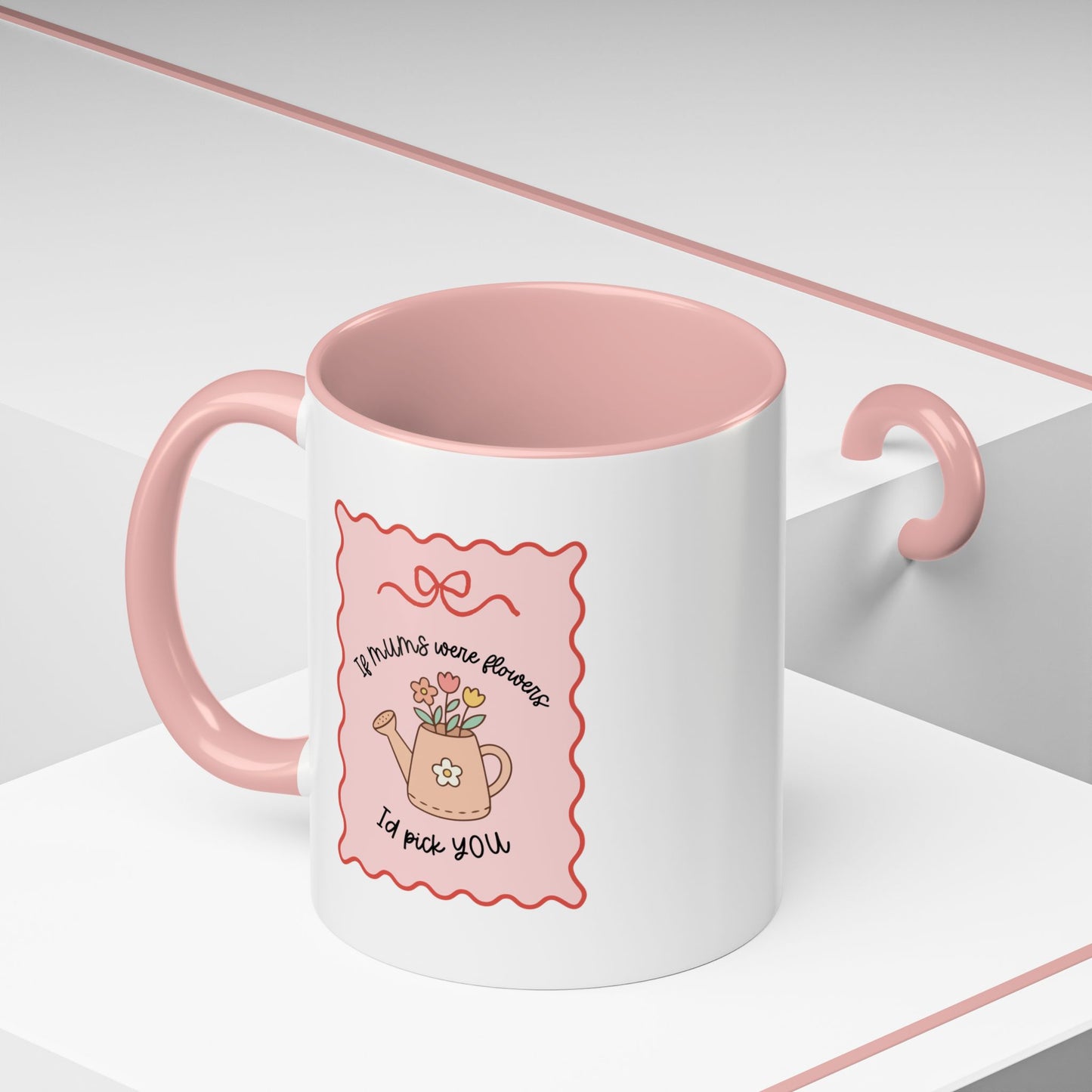 'If Mums Were Flowers, Id Pick You' Cute Thoughtful Gift Mug / Coaster