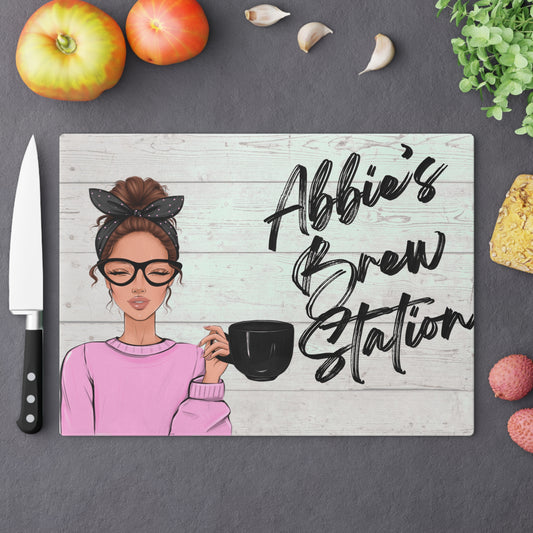 Personalised Coffee Tea Wine Drinks Station Board