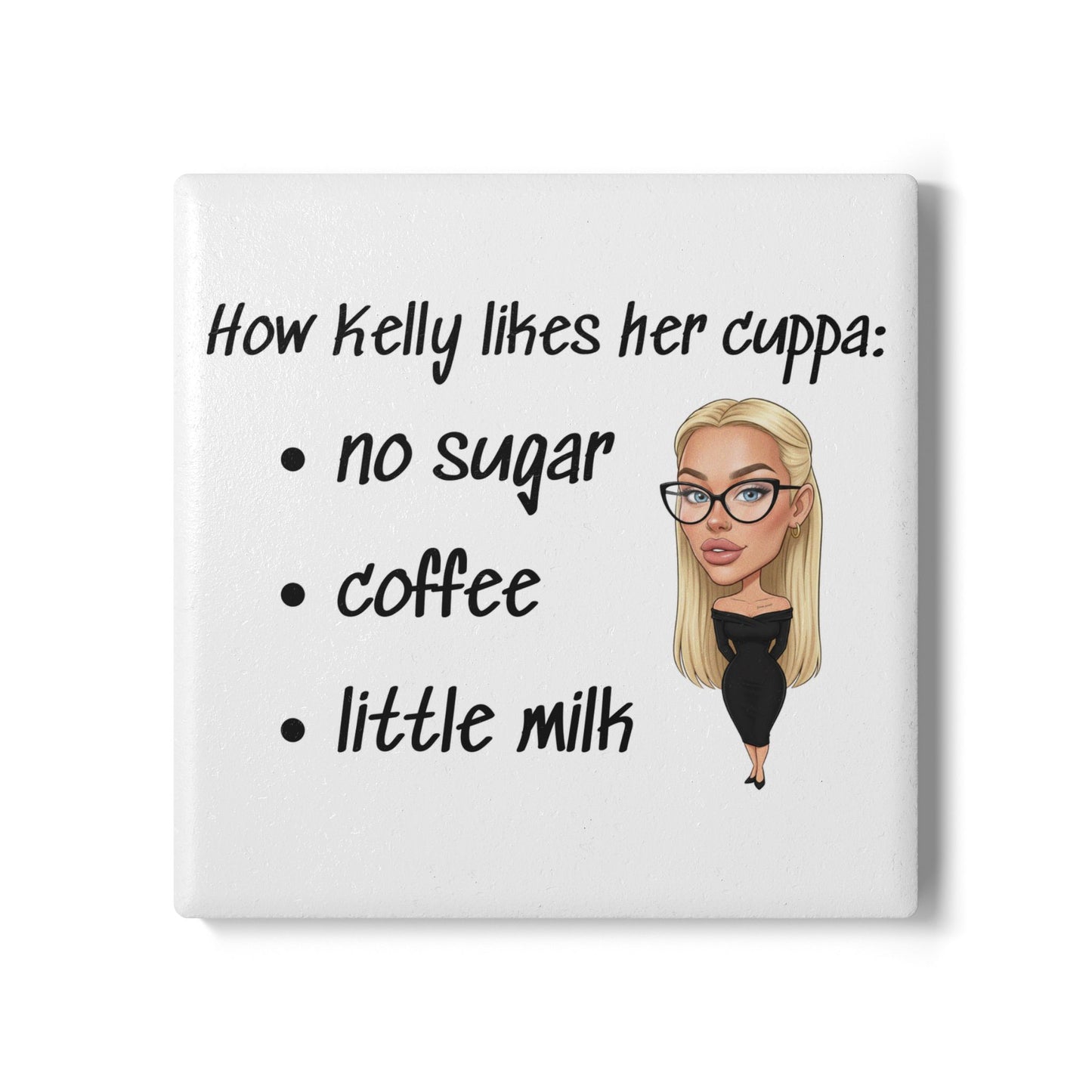 Personalised Office Cuppa Cartoon Novelty Sports Bottle 500ml / Mug / Coaster