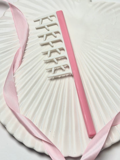 Smoothing Pink Curl Comb