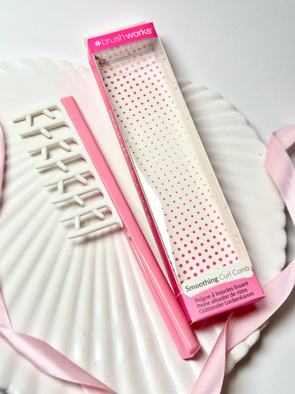 Smoothing Pink Curl Comb