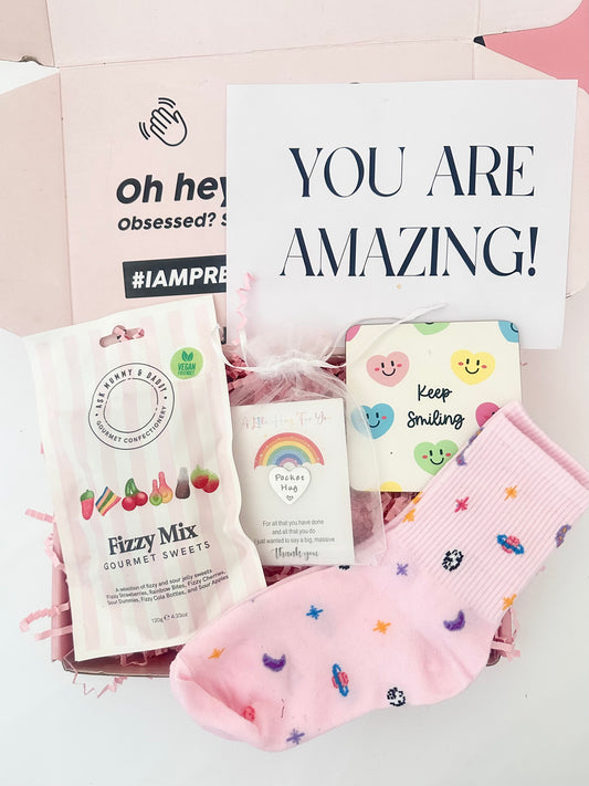 'You Are Amazing' Pink Mini Gift Box