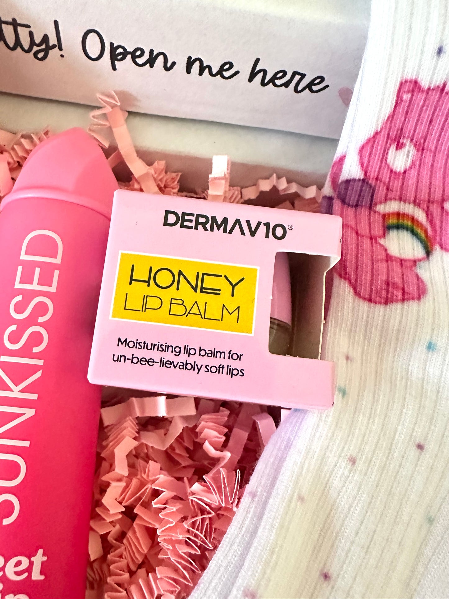 Pink Milestone Birthday Pamper Gift Treat Box