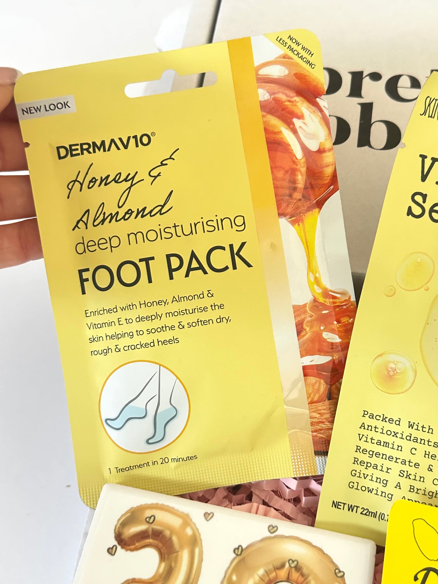 Lemon Milestone Birthday Pamper Gift Treat Box