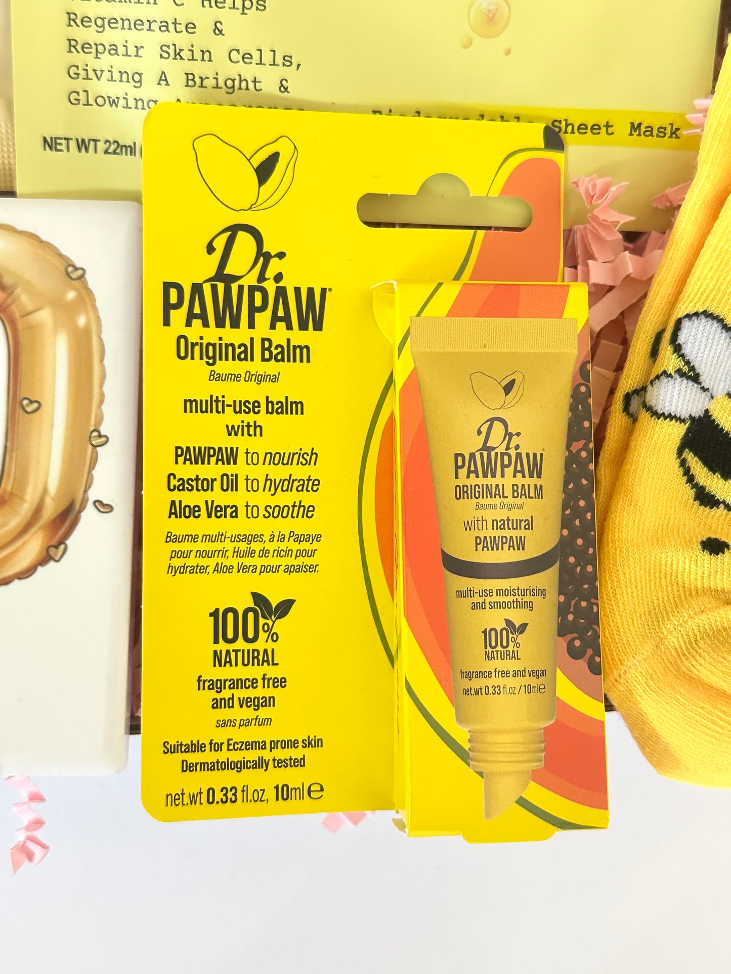Lemon Milestone Birthday Pamper Gift Treat Box