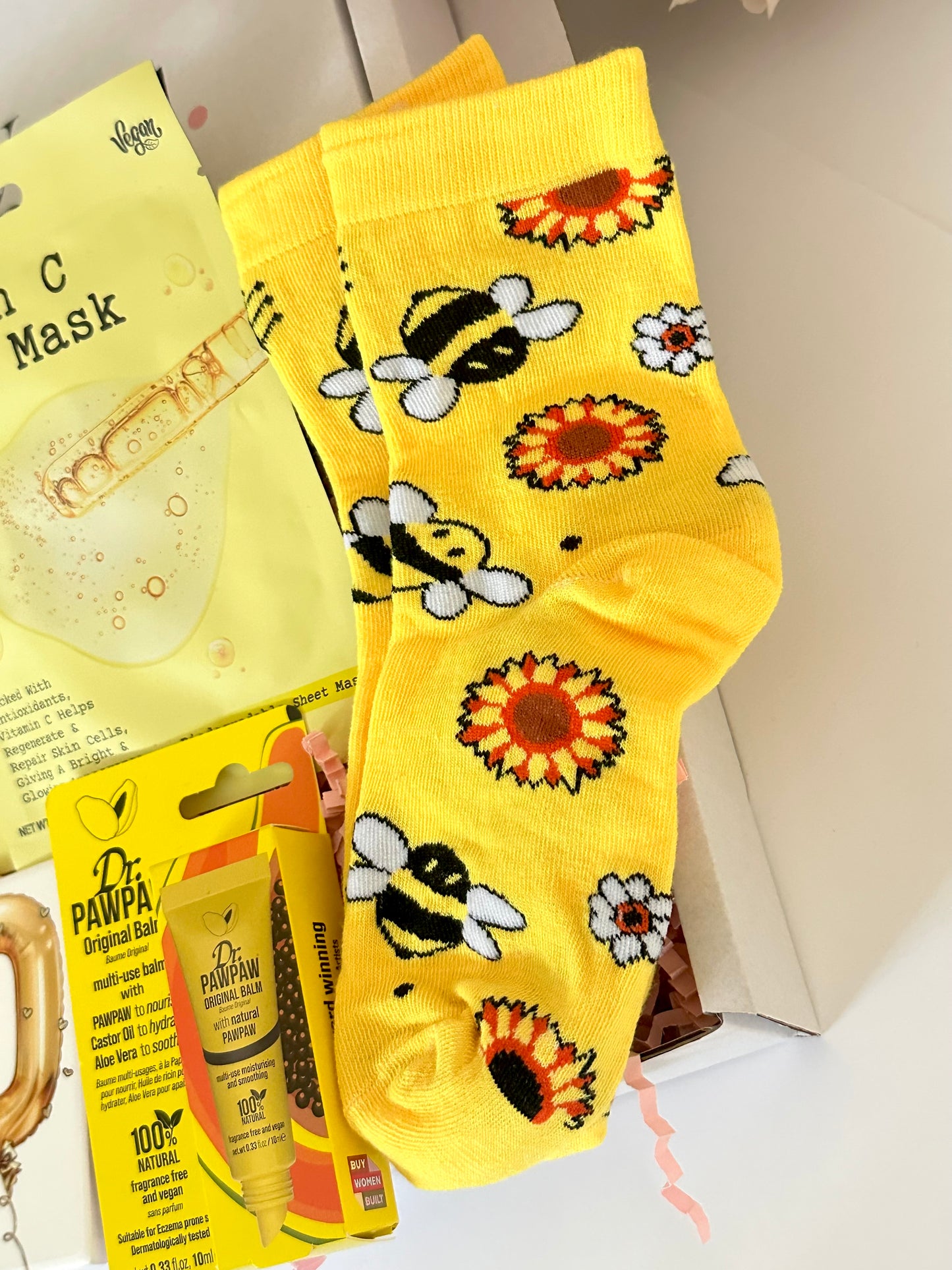 Lemon Milestone Birthday Pamper Gift Treat Box