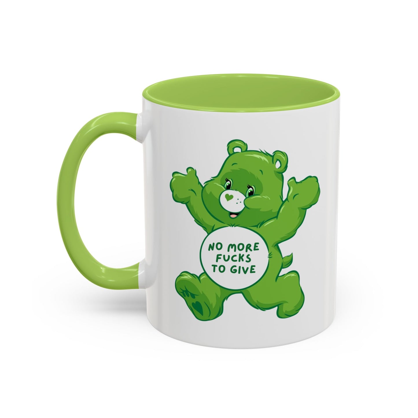 Swear Bear 'No More Fucks To Give' Funny Mug / Coaster