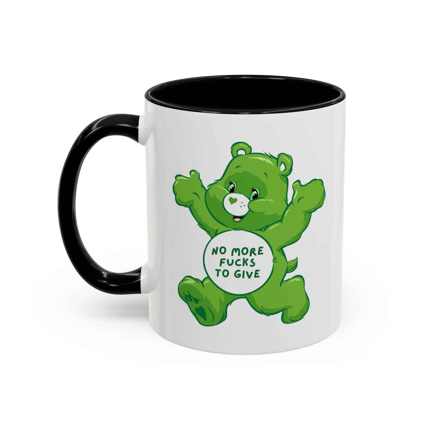 Swear Bear 'No More Fucks To Give' Funny Mug / Coaster