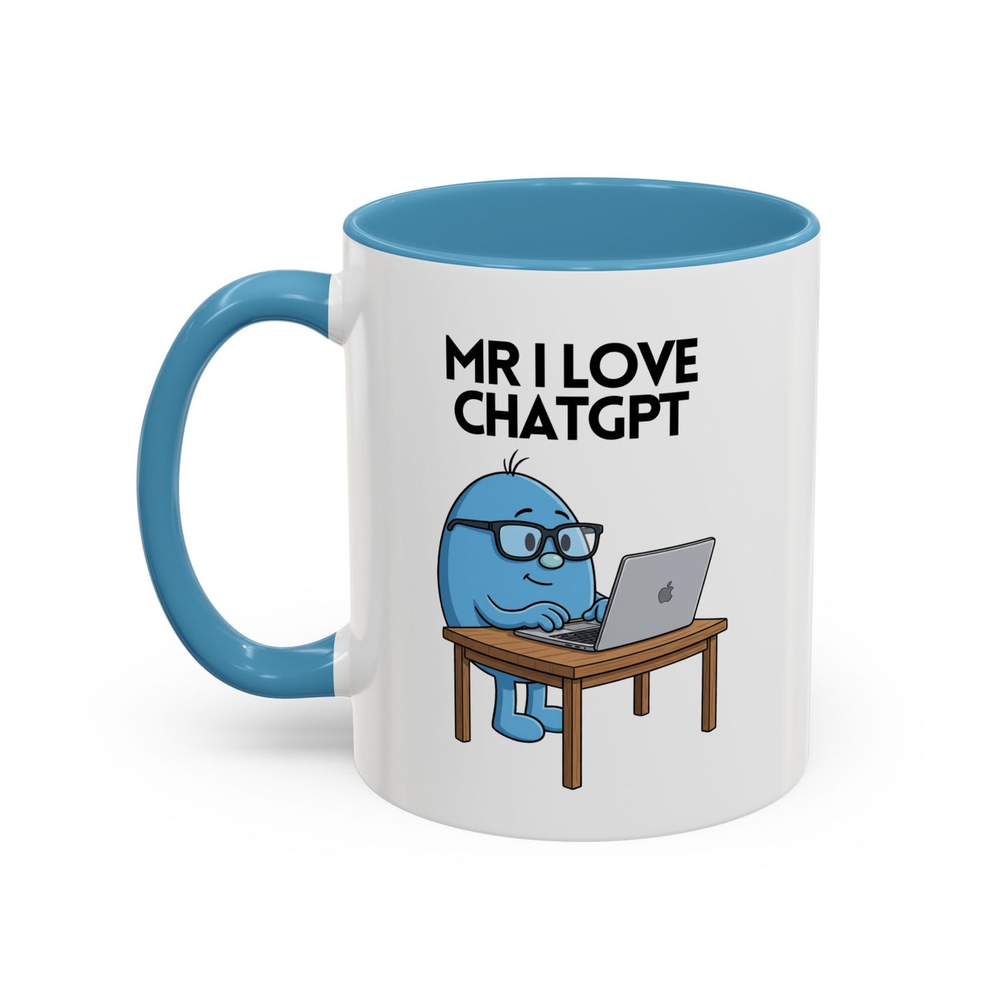 Novelty Mr or Miss Love ChatGPT' Character Mug 11oz