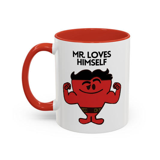 Novelty Mr. Loves Himself Character Mug 11oz