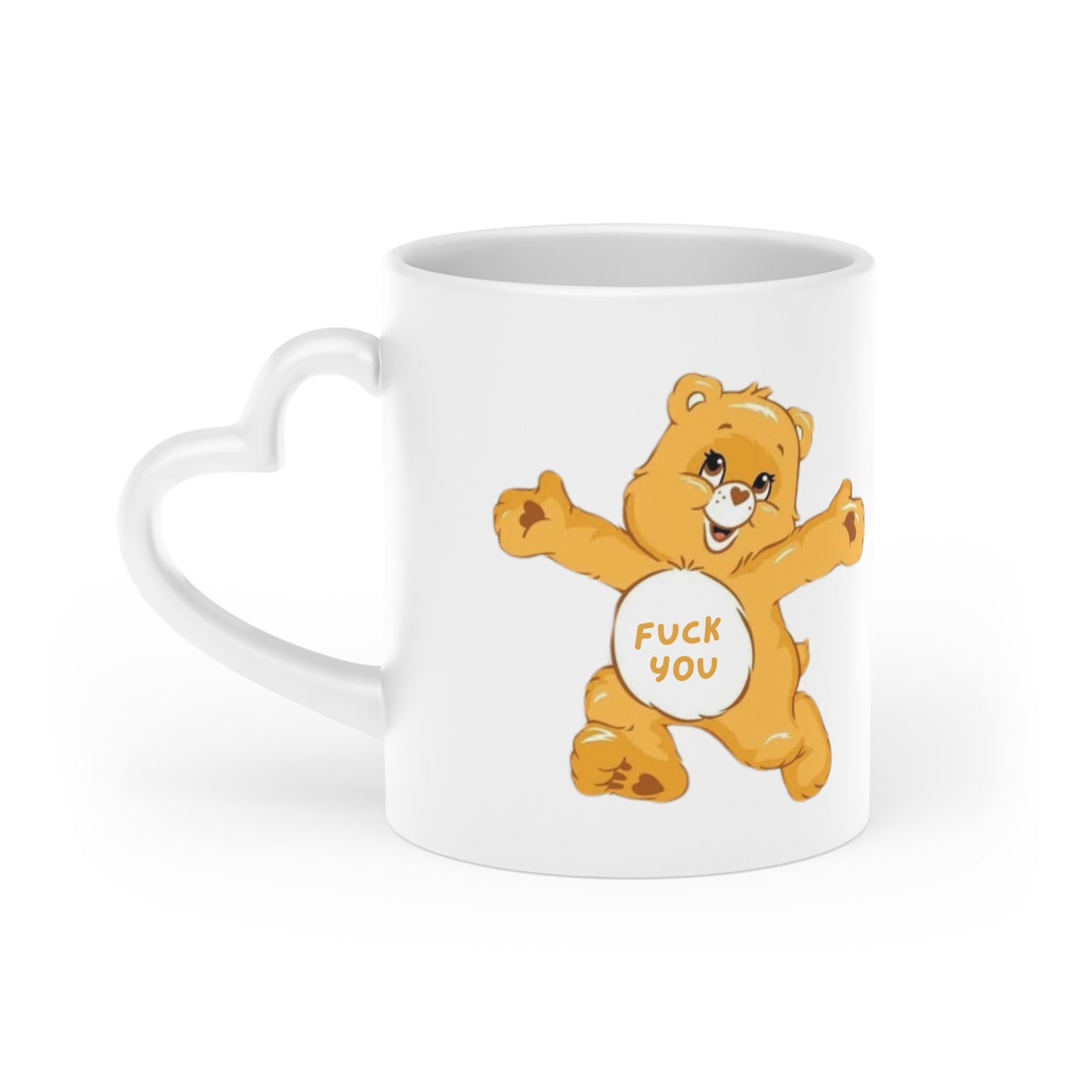 Swear Bear 'Fuck You' Funny Mug / Coaster