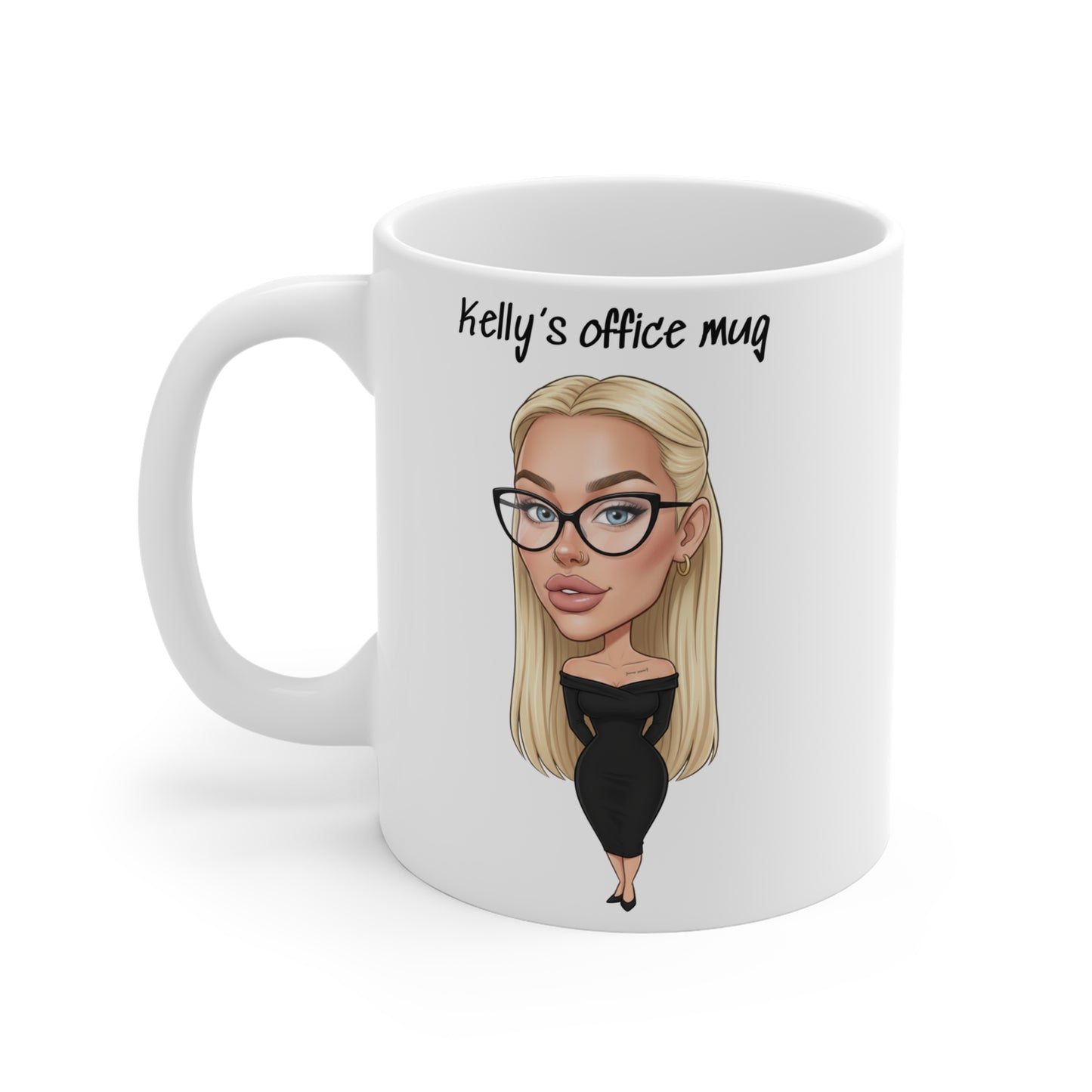 Personalised Office Cuppa Cartoon Novelty Sports Bottle 500ml / Mug / Coaster