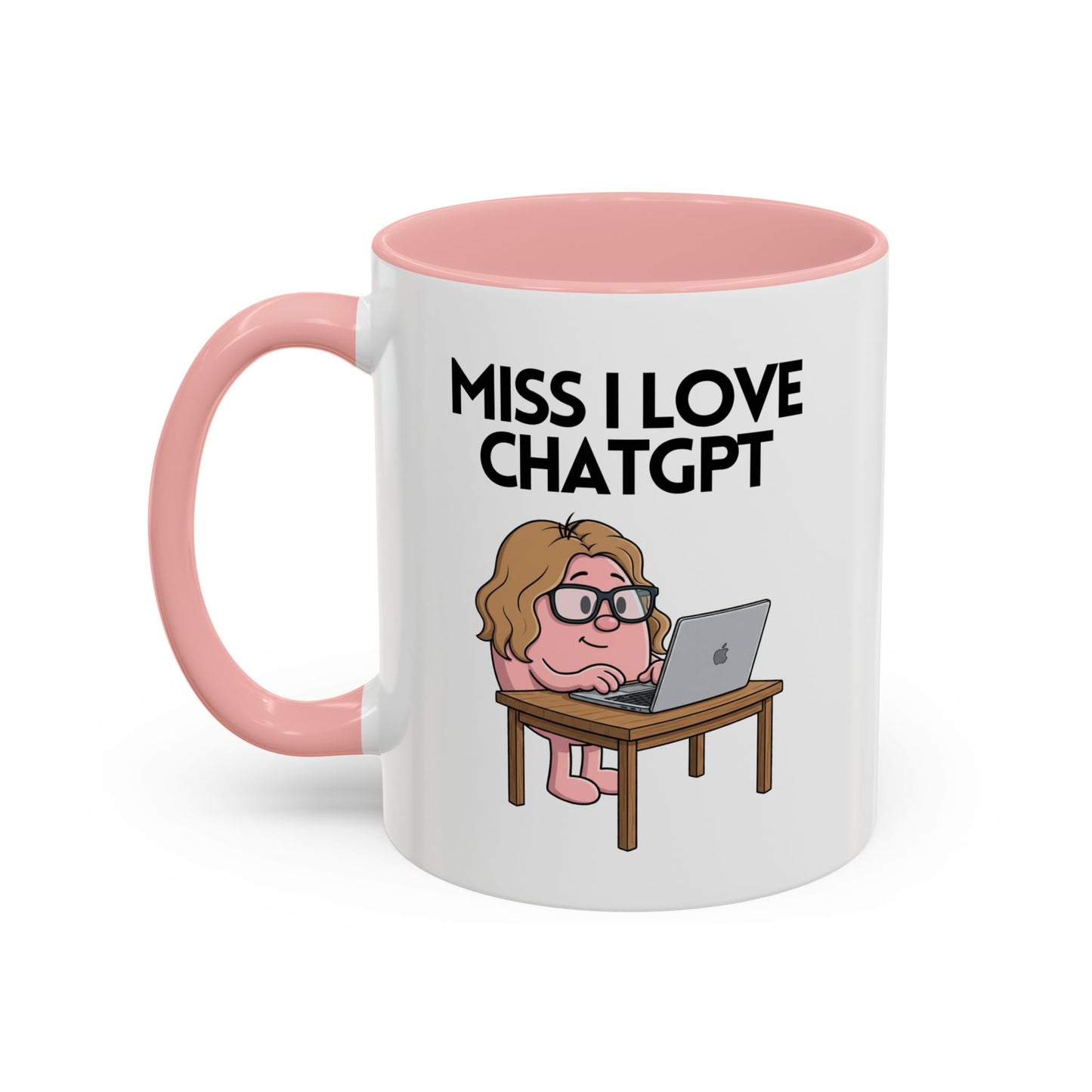 Novelty Mr or Miss Love ChatGPT' Character Mug 11oz