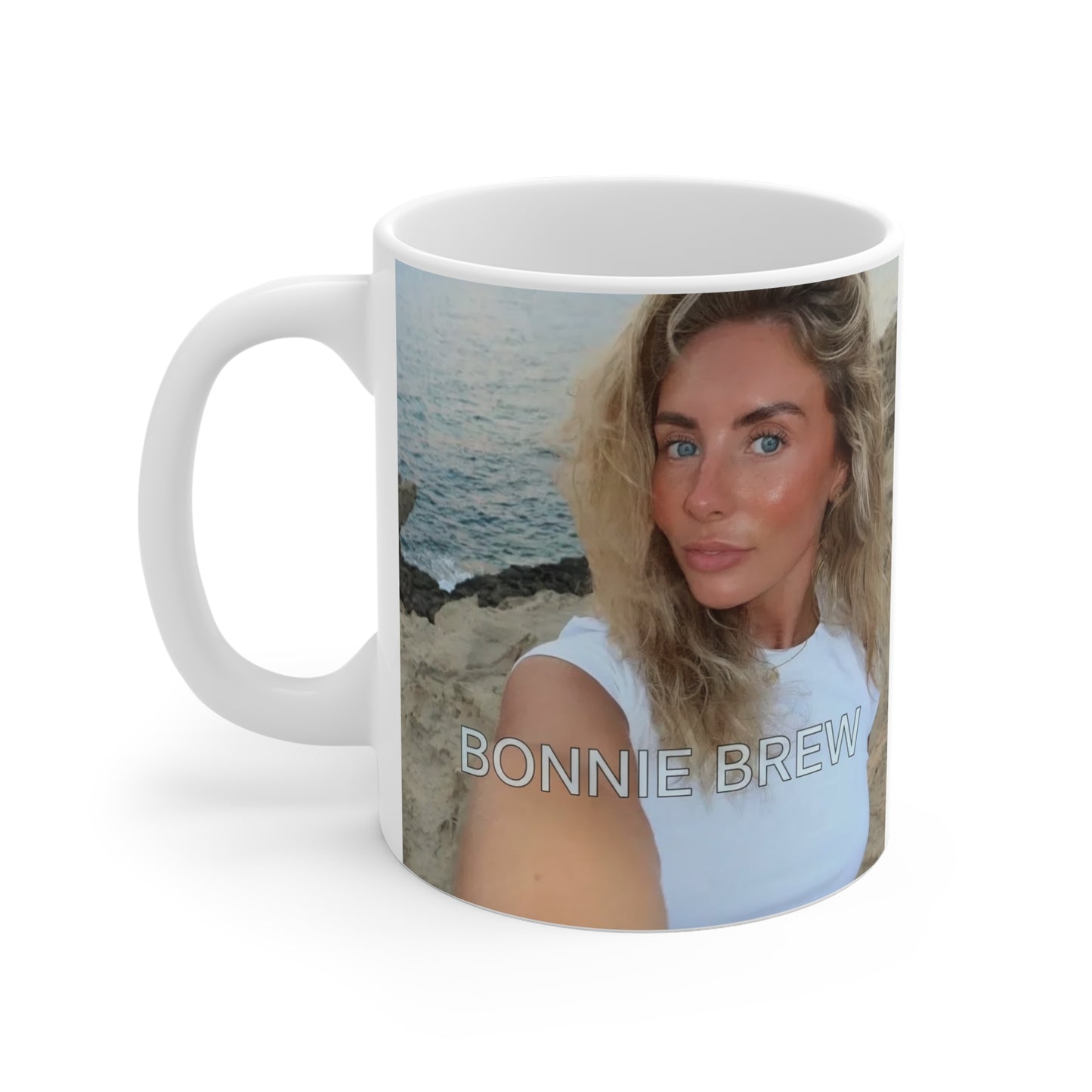 Novelty Bonnie Brew Mug / Coaster - Funny Gift