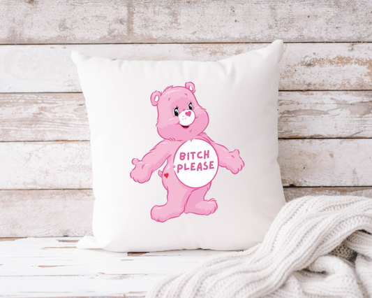 Swear Bears Novelty Humour Cushion Cover - 7 Colours