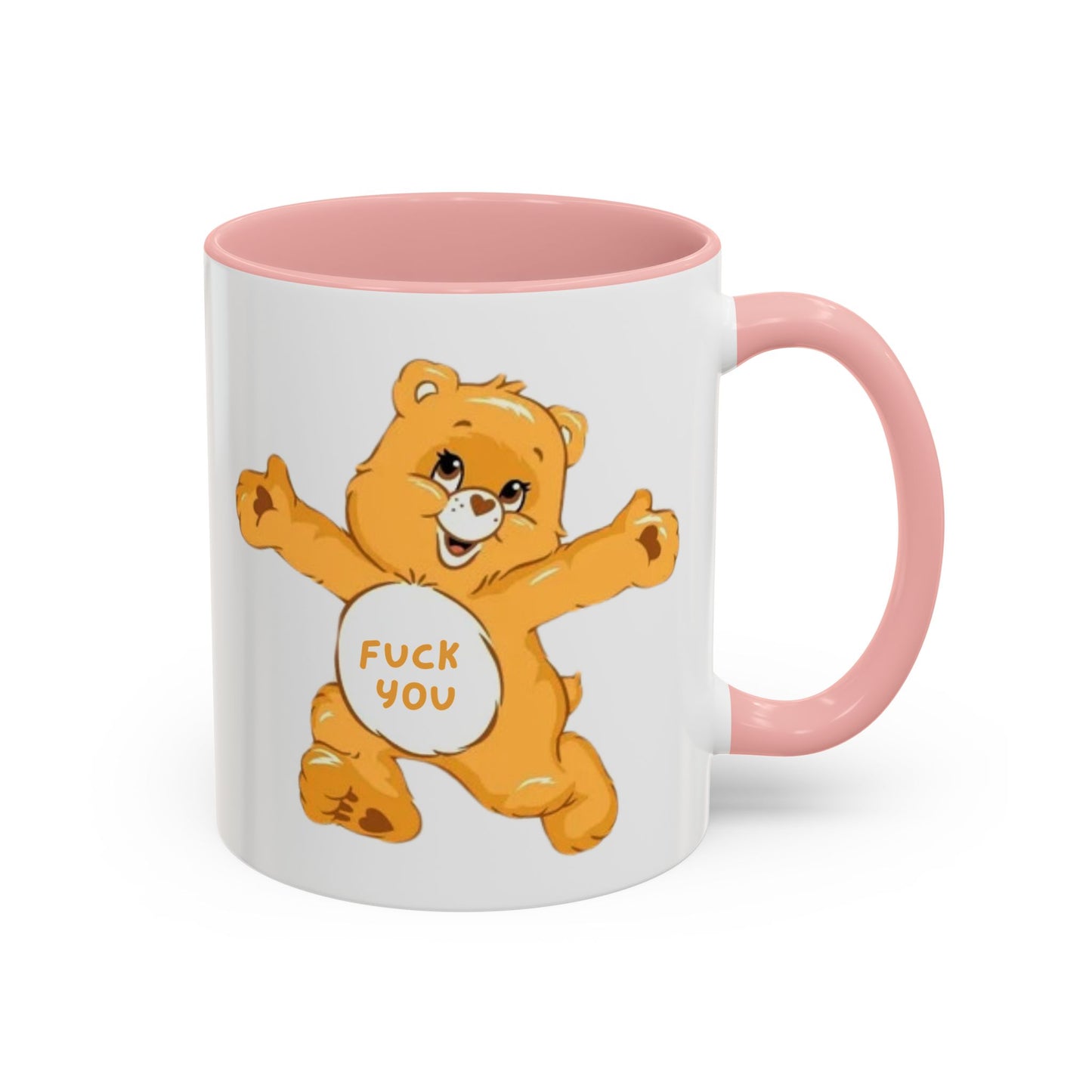 Swear Bear 'Fuck You' Funny Mug / Coaster