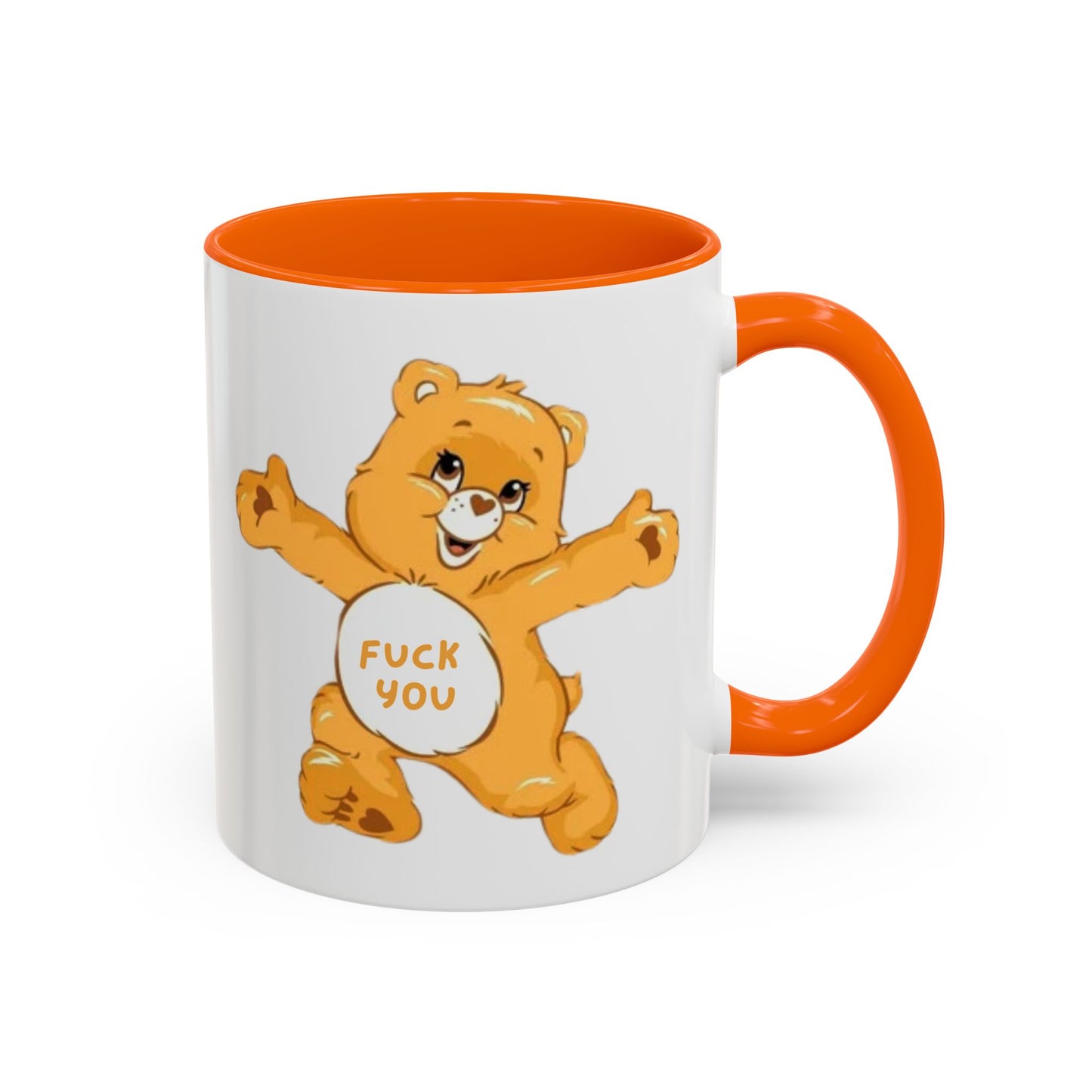 Swear Bear 'Fuck You' Funny Mug / Coaster