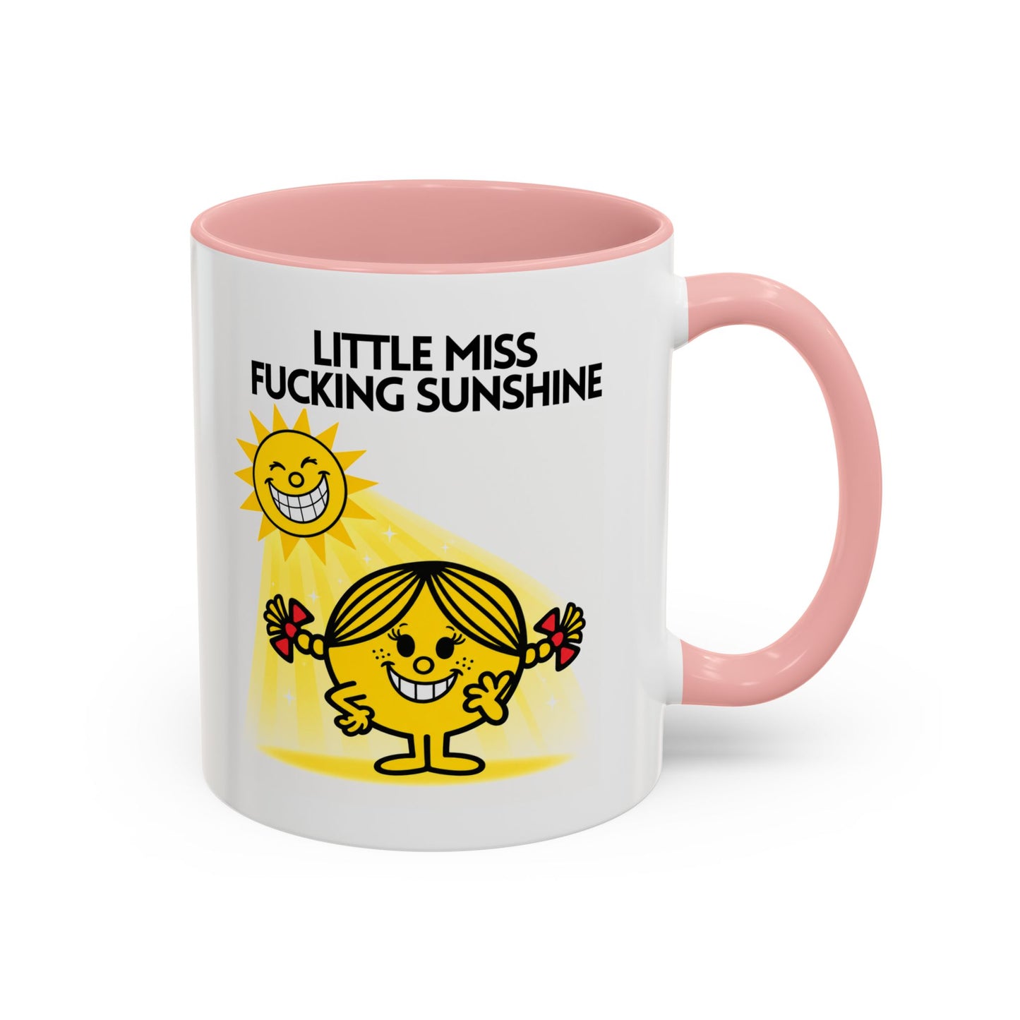 Novelty Little Miss F**king Sunshine Novelty Funny Gift Mug 11oz