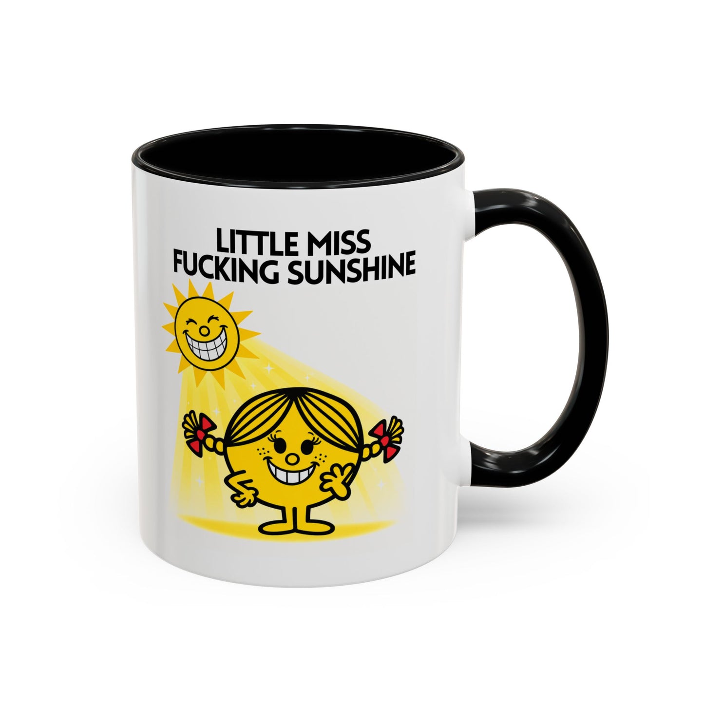 Novelty Little Miss F**king Sunshine Novelty Funny Gift Mug 11oz