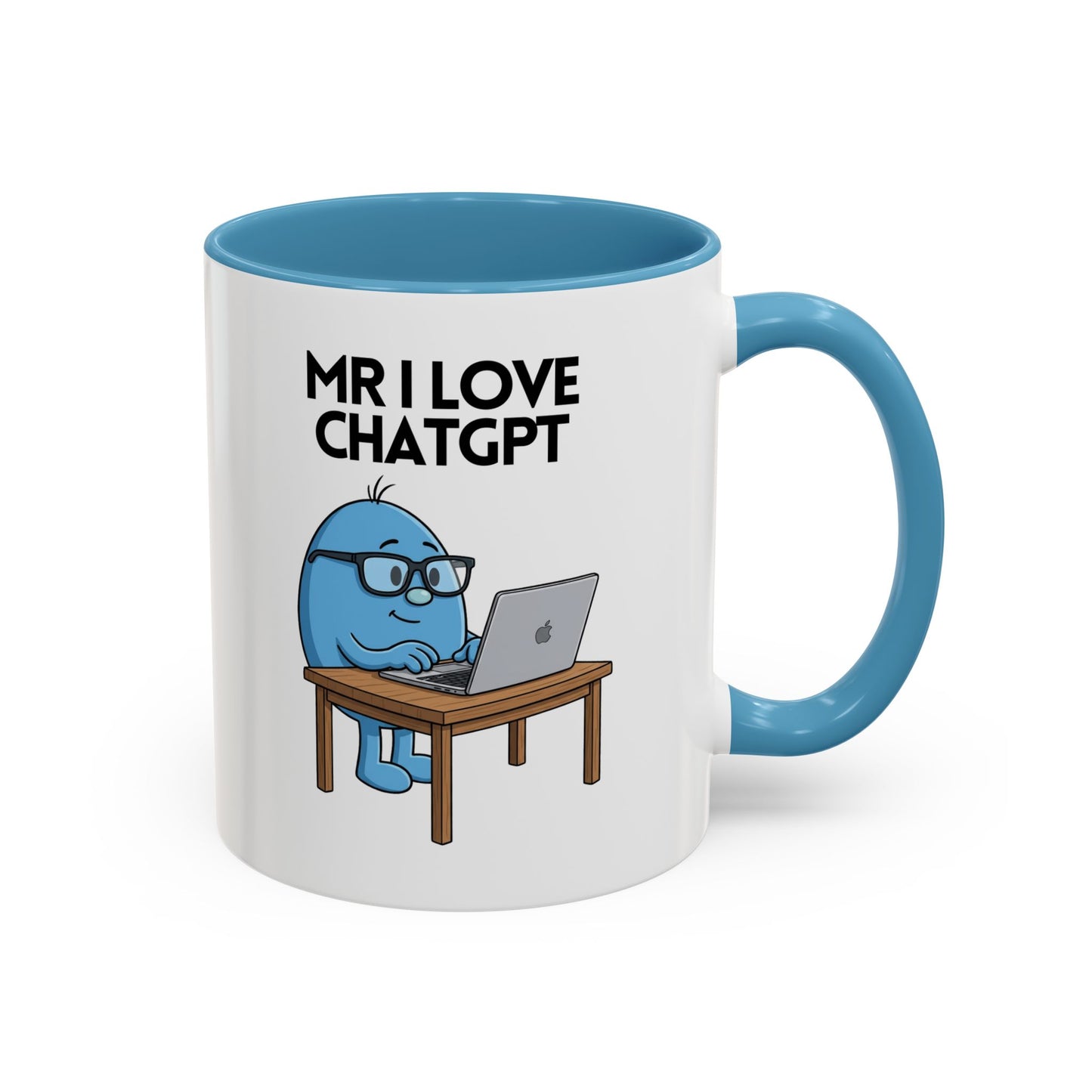 Novelty Mr or Miss Love ChatGPT' Character Mug 11oz