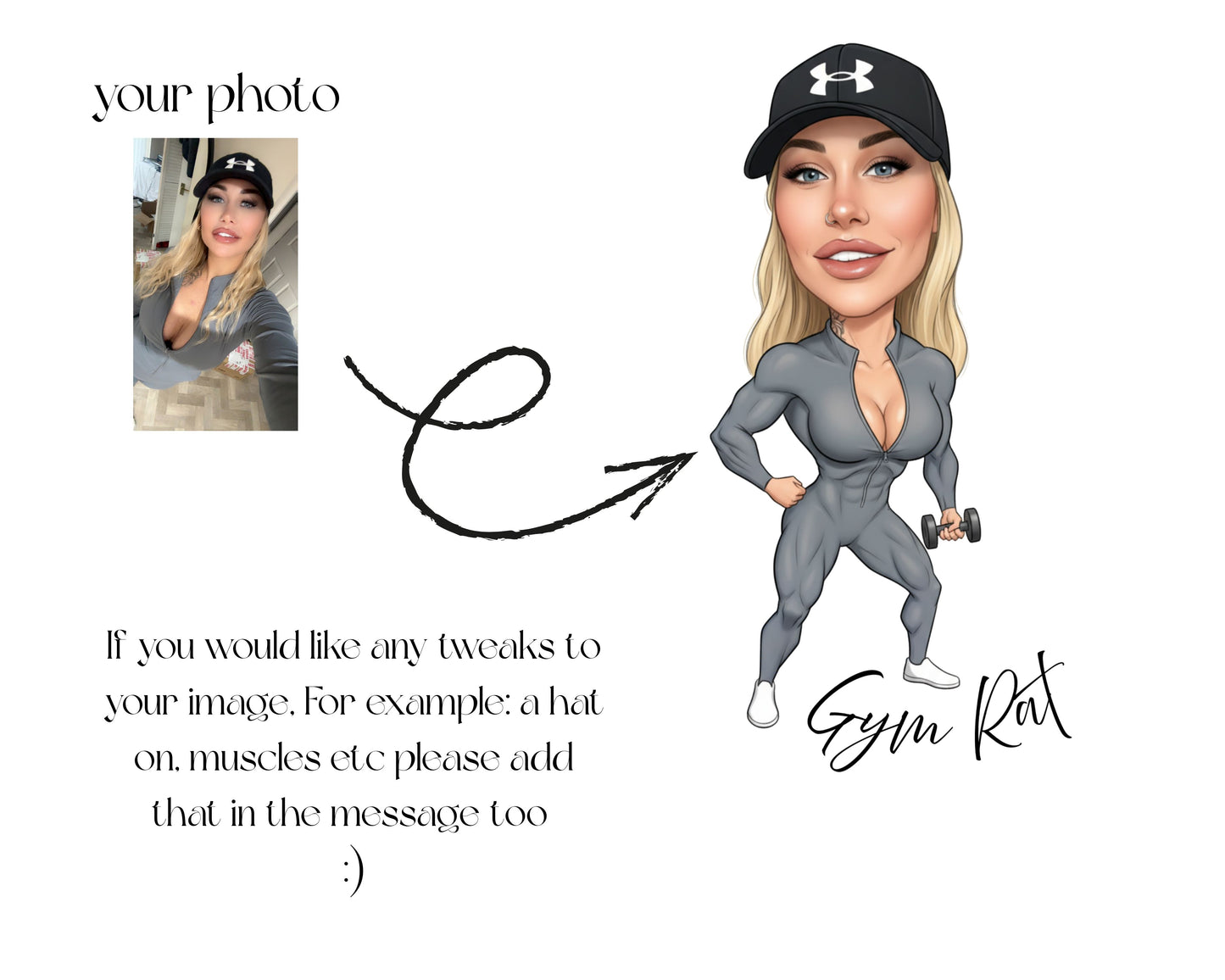 Personalised Fun Doctor Cartoon Sports Bottle 500ml / Mug / Coaster